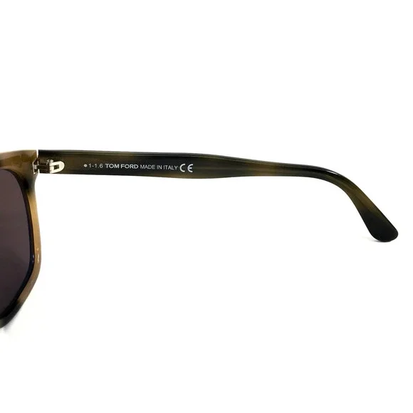 Tom Ford Sunglasses Holt TF516 55E Brown Tortoise Frames with Brown Lenses 54 mm